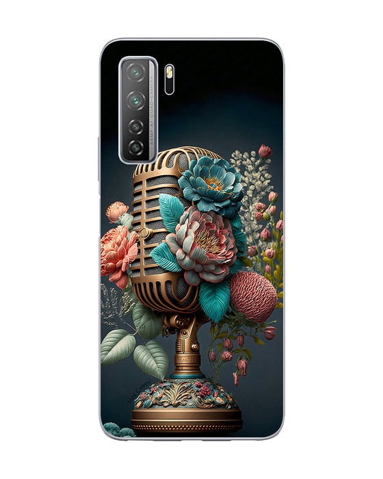 Hey Casey! Floral Mic Night Phone Case for iPhone Samsung Huawei