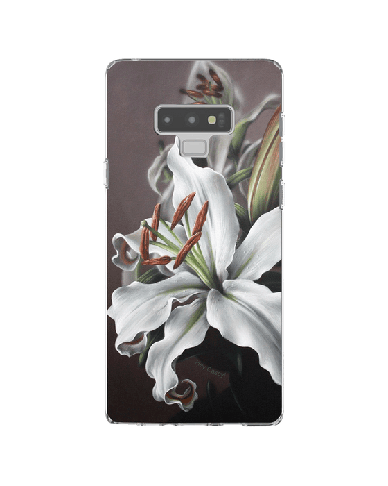 Hey Casey! Snow Lily Phone Case for iPhone Samsung Huawei
