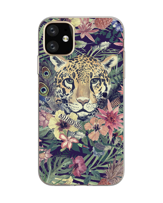Hey Casey! Jungle Leopard Phone Case for iPhone Samsung Huawei